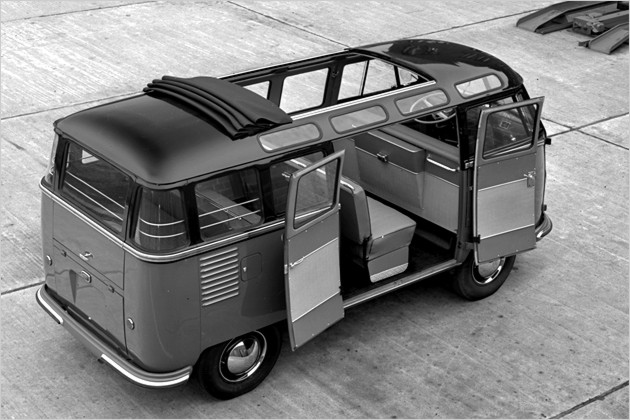 1954 the 100000th VW T1 comes off the production line in Wolfsburg VW MD 